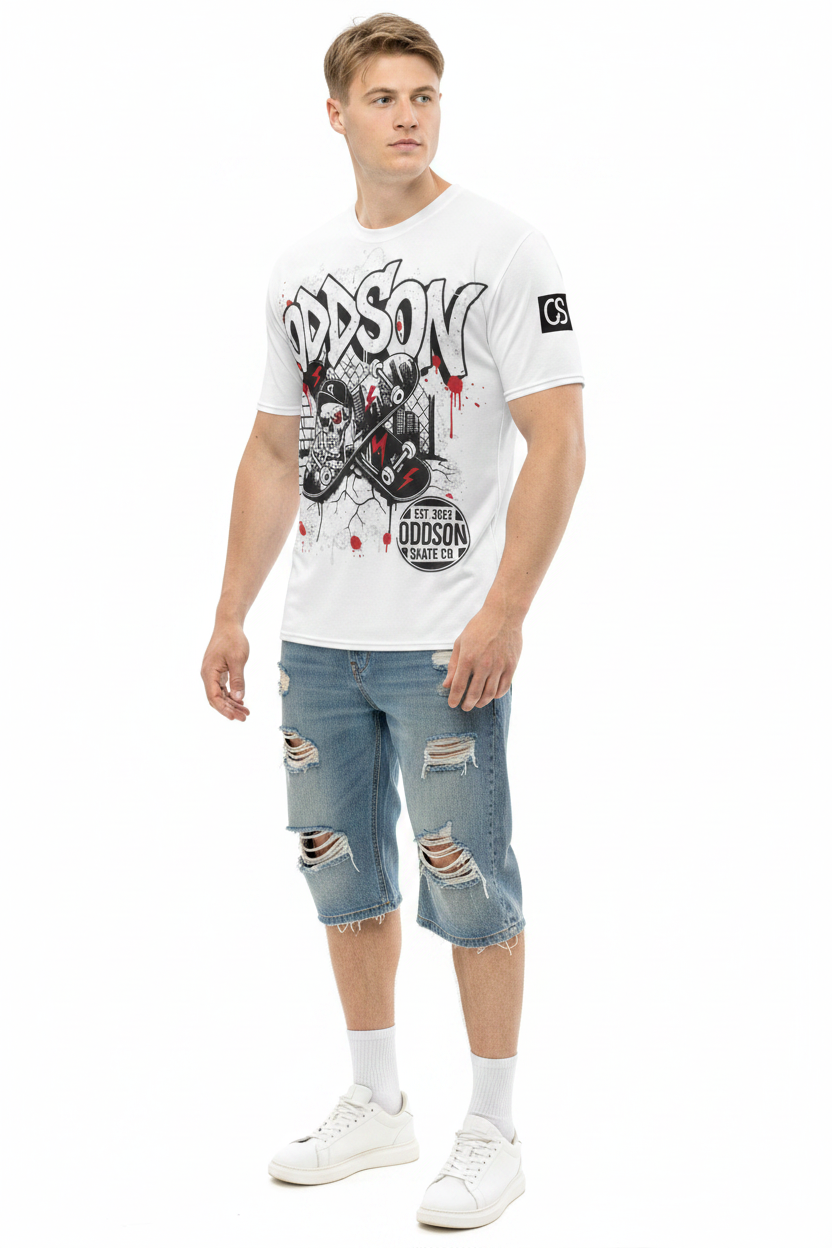 Look 4 — Jean Shorts