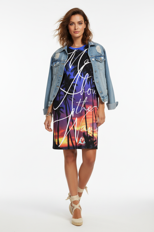 Look 4 - Summer casual with denim jacket