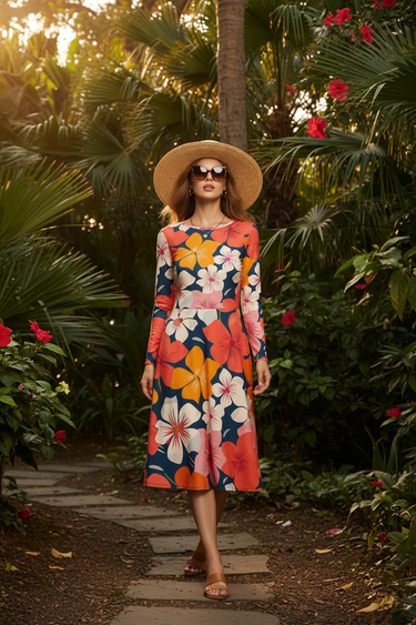 Look 4 - Tropical Garden