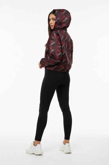 Look 5 - Back view looking over shoulder