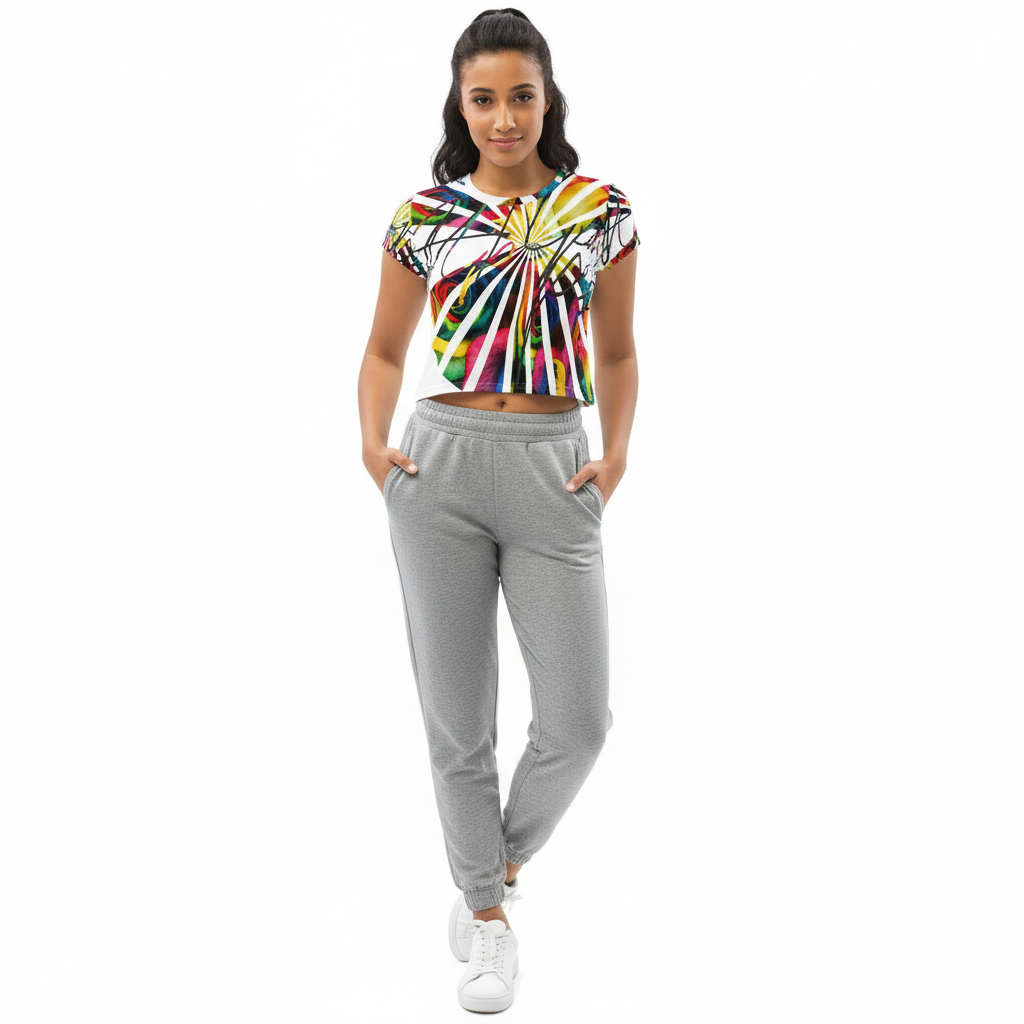 Look 5 - Grey Joggers