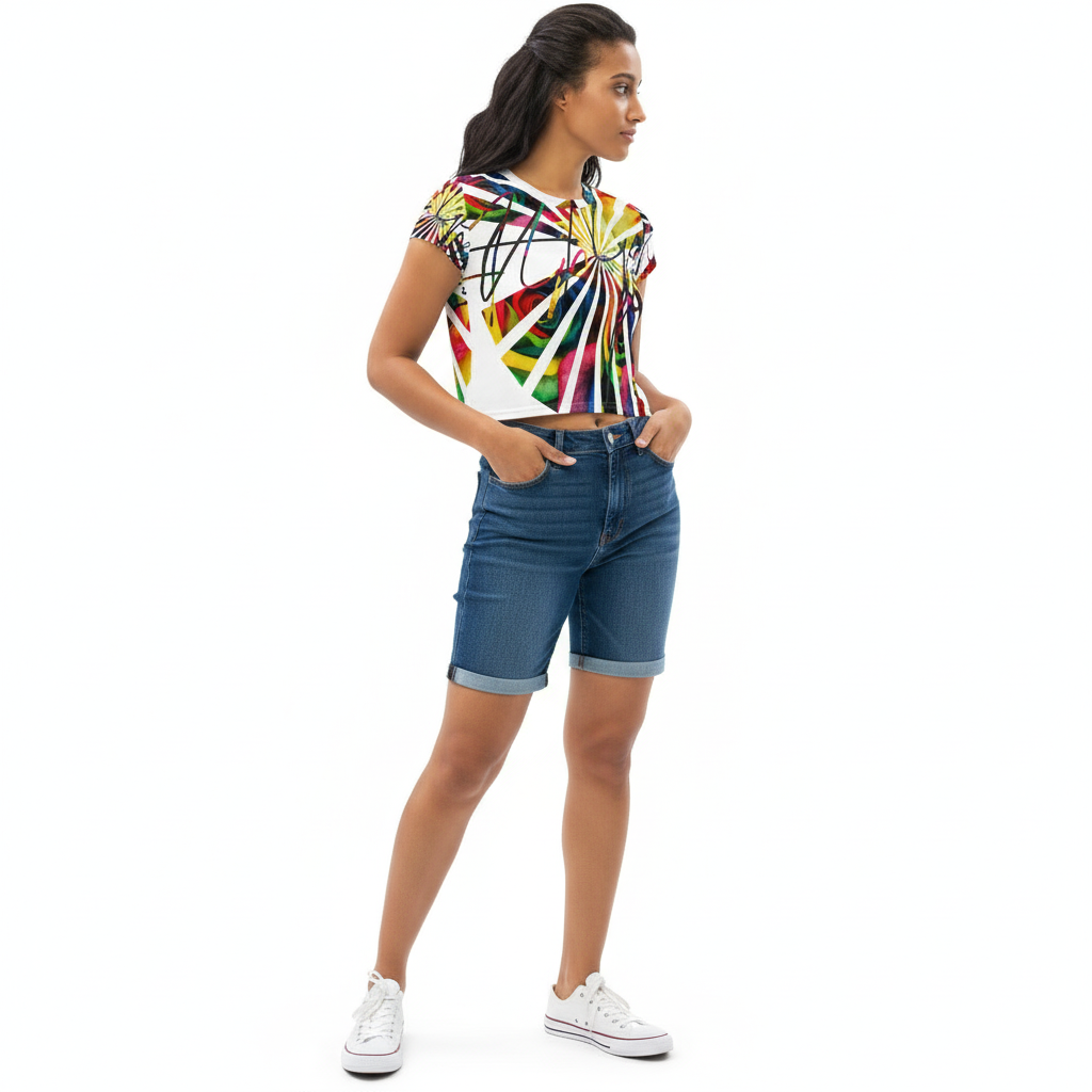 Look 6 - Denim Shorts