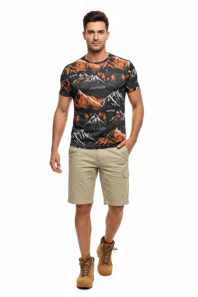 Look 6 - Hiking casual with shorts