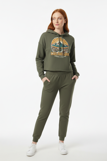 Look 6 – Military Green Joggers