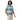 Look 6 - Three-Quarter View with White Pants