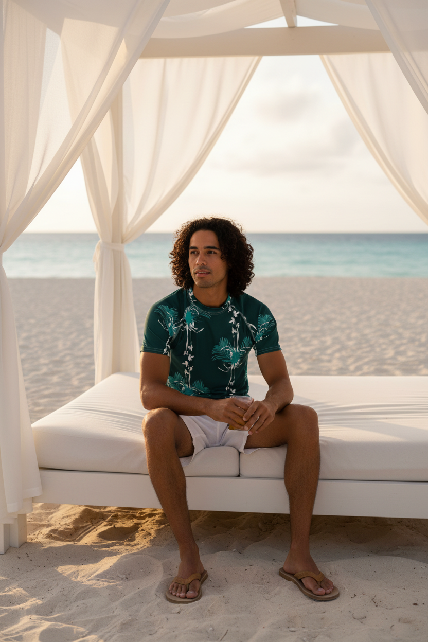Look 7 – Beachside Cabana, Front