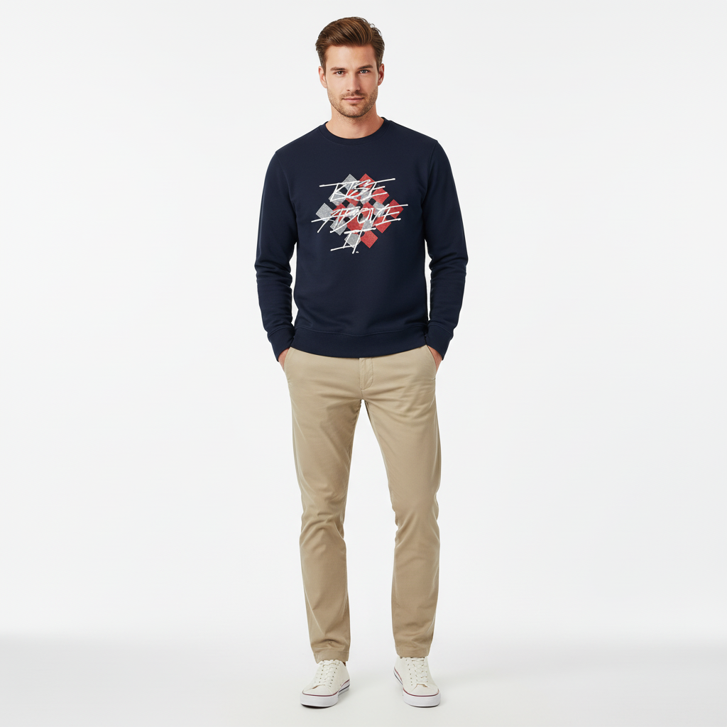 Look 7 - Man Navy with Chinos