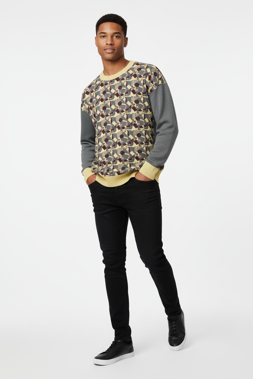 Look 8 - Dynamic Pose with Black Pants
