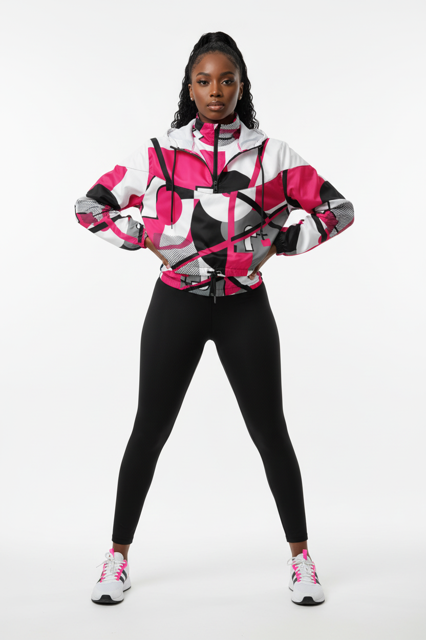 Look 8 - Matching Quarter-Zip Layered Look