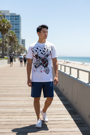 Look 9 — Coastal Boardwalk