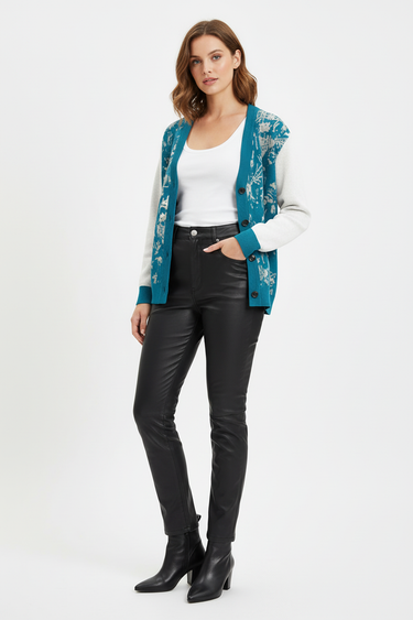 Look 9 - Edgy Leather