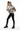 Look with leggings and combat boots - Edgy streetwear