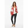 Love & The Outcome cardigan with leather leggings