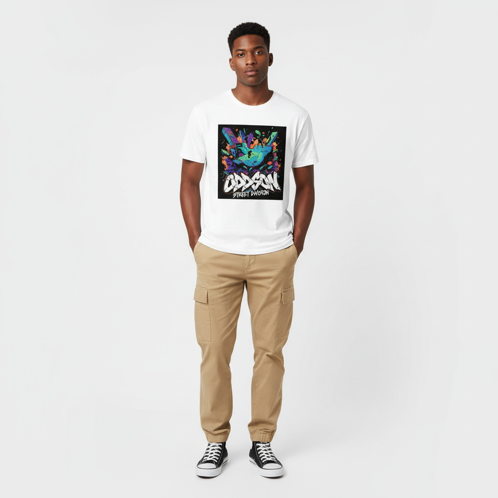 Male cargo utility look