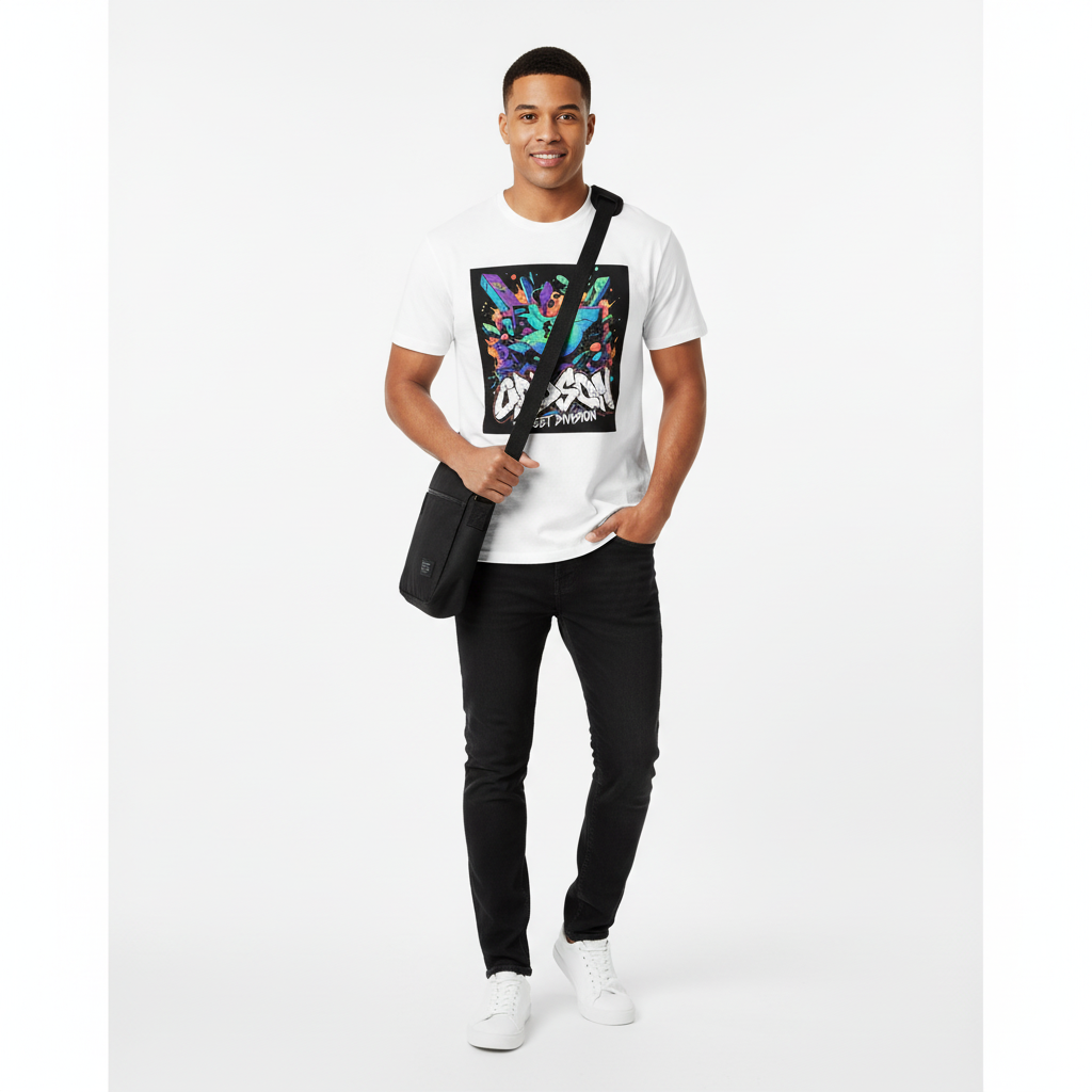 Male classic denim look