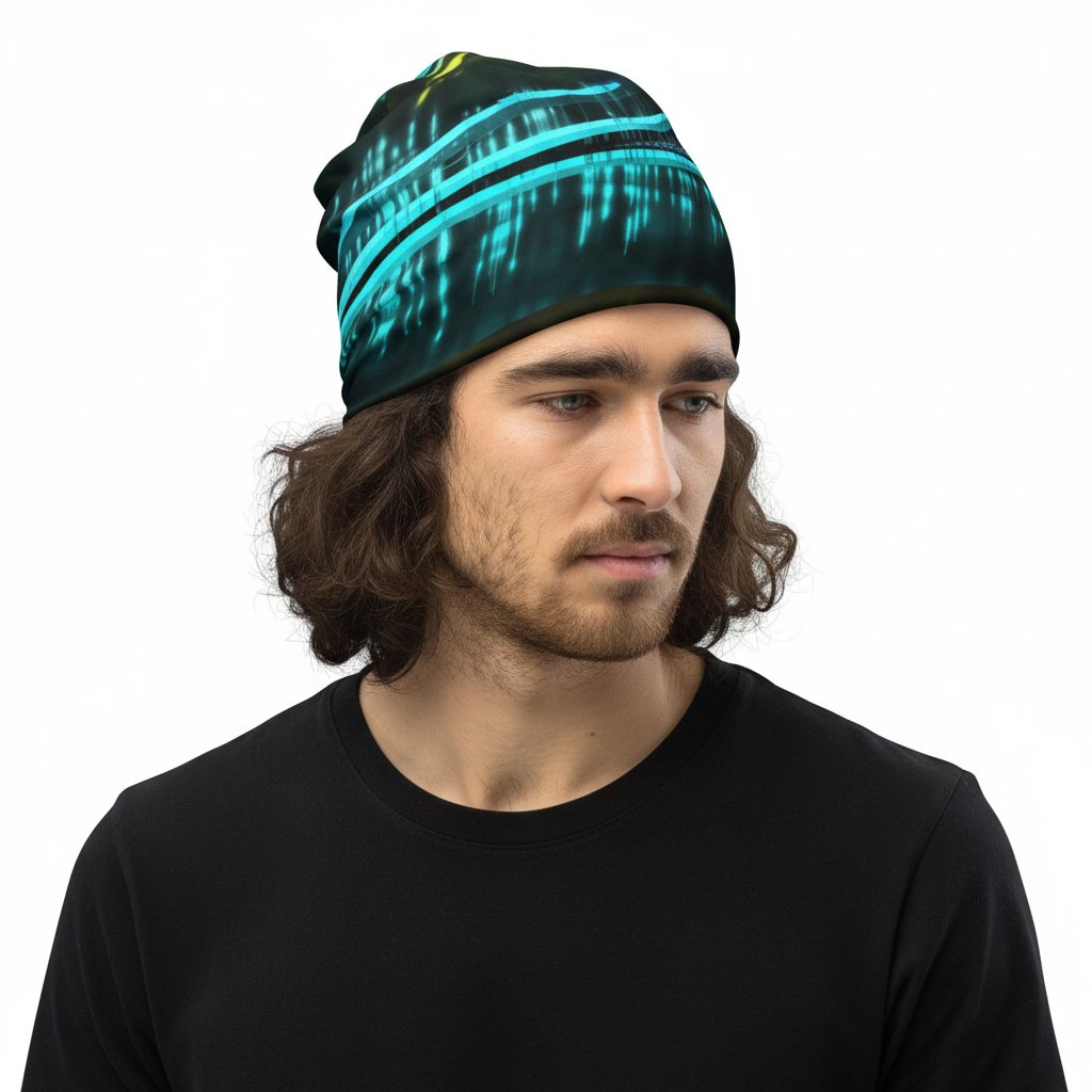 Male model contemplative