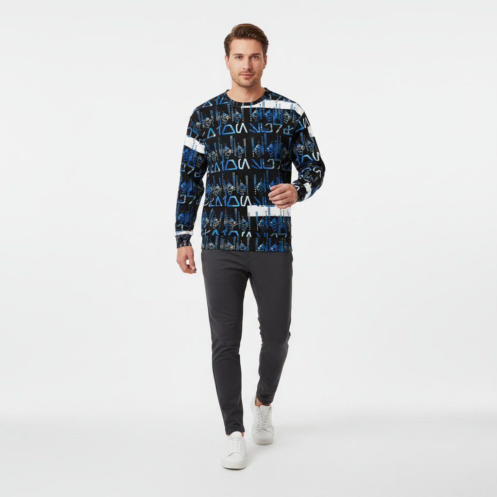 Male model - Dynamic walking pose