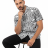 Male model sitting pose
