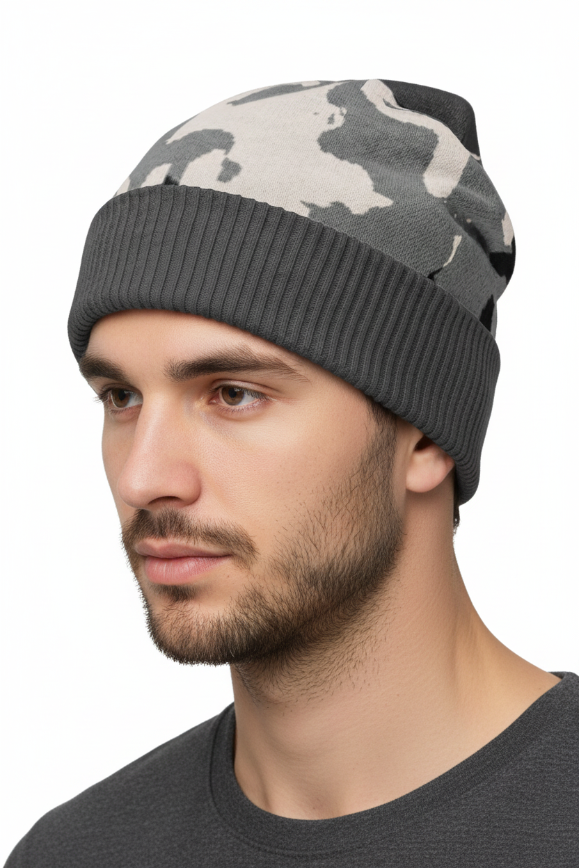 Male model - three-quarter profile