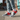 Male model white shoes urban