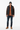 Male model - winter layered look with vest and beanie