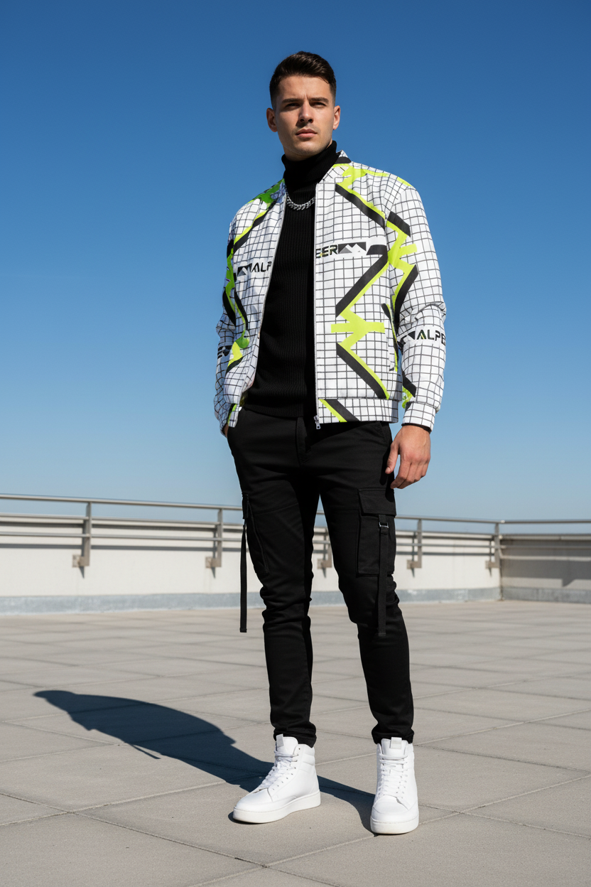 Male – Urban Rooftop Daytime