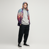 Man in galaxy windbreaker - urban streetwear