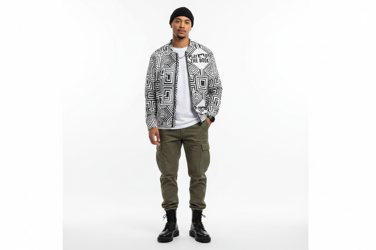 Man with cargo pants