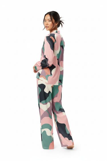 Matching camo set - back view