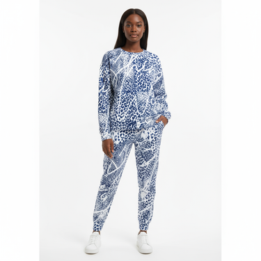 Matching Joggers Set with Black Female Model