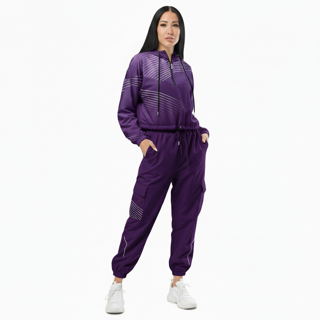 Matching Purple Set Look