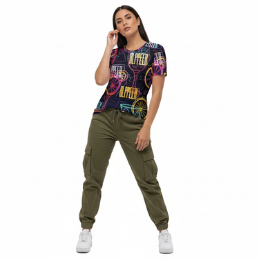 Middle Eastern model with cargo pants