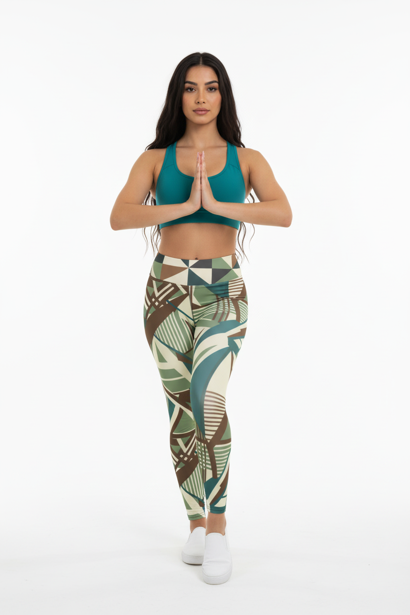 Middle Eastern woman teal bra