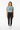 Mineral blue-grey crop top front arms at sides