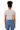 Mixed-race female model full back view