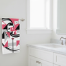 Modern bathroom towel bar