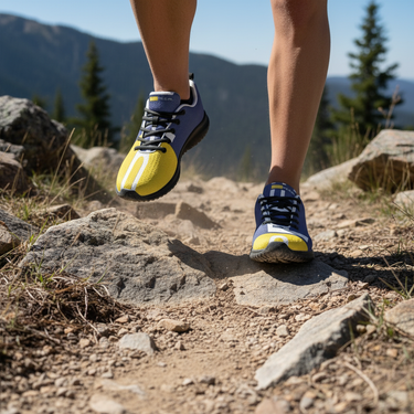 Mountain hiking trail