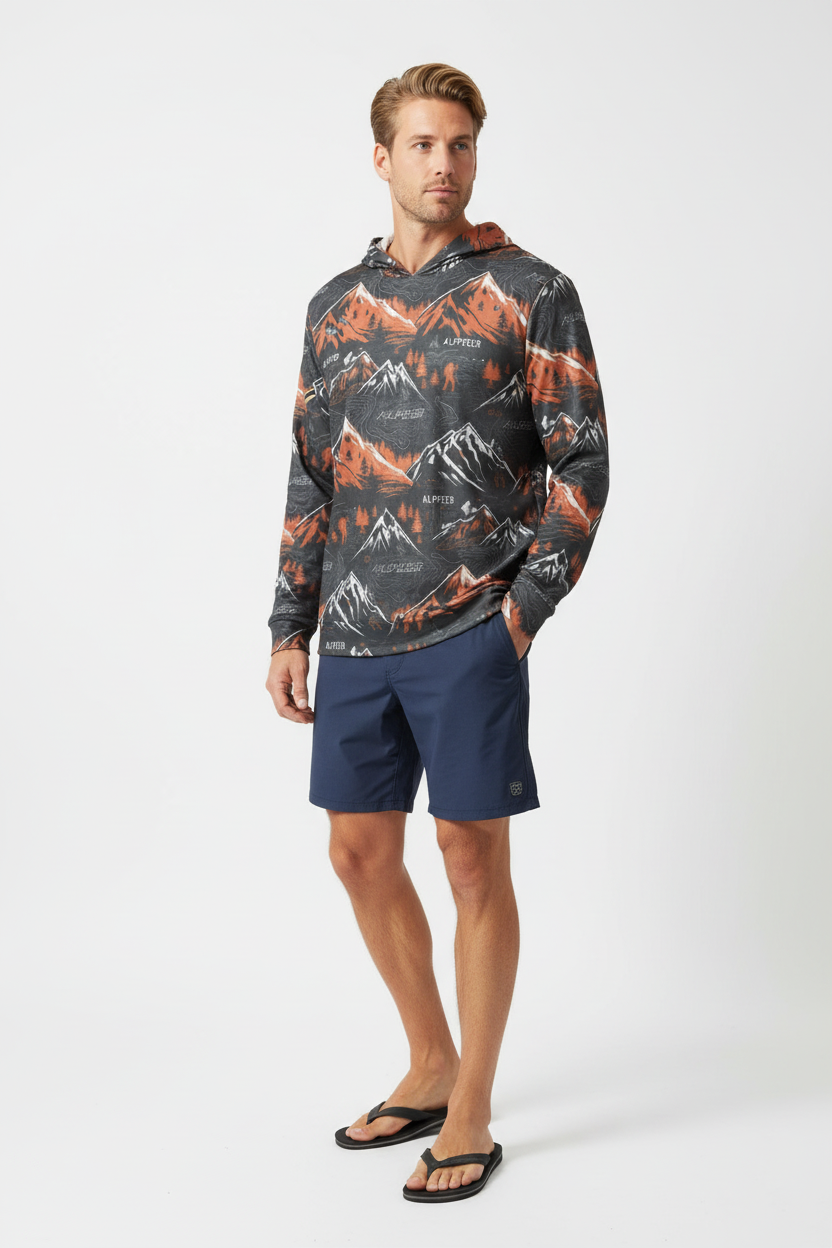 Navy Blue Boardshorts