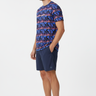 Navy Board Shorts Side