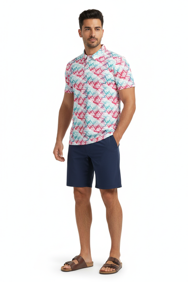 Navy Boardshorts Front Angle