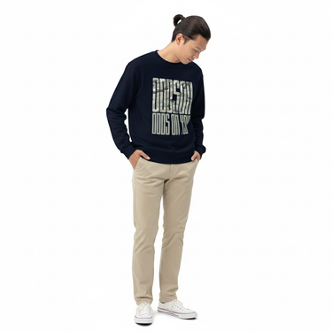 Navy Casual Look