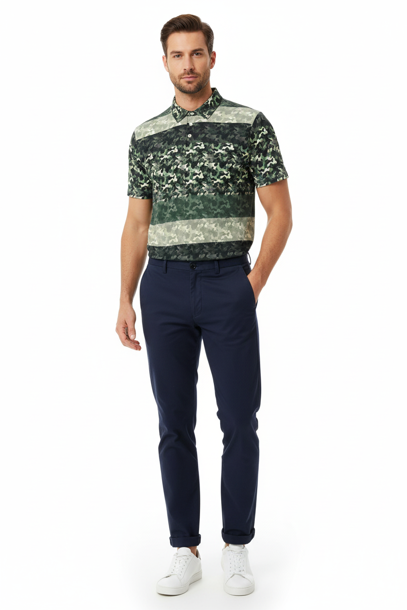 Navy Chinos