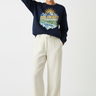 Navy Sweatshirt Female