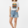 NC Tee Female Jean Shorts