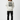 Oatmeal heather hoodie with long hair model, hands in pocket