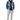 Ocean Marble Cardigan - Male Streetwear Look