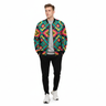 Open Jacket Sweatshirt Look