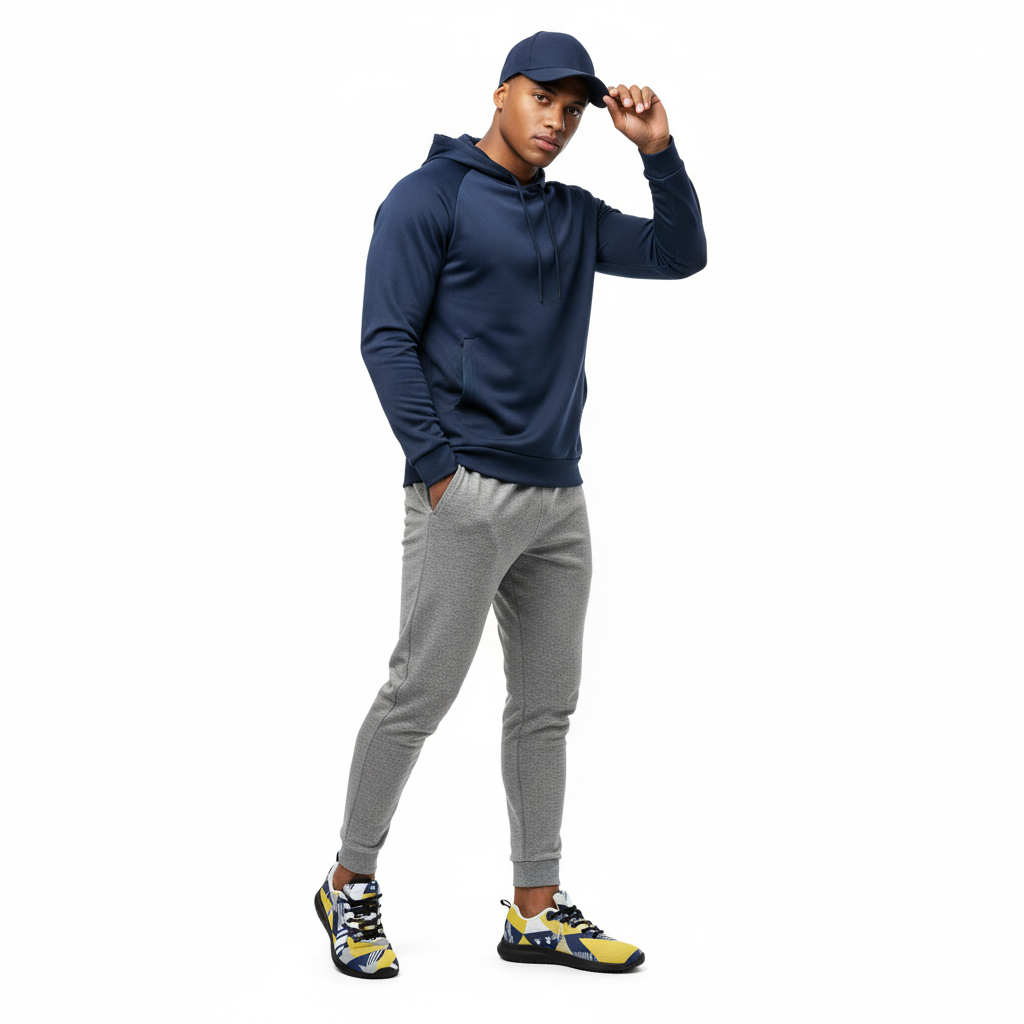 Outfit 1 - Male sporty athleisure