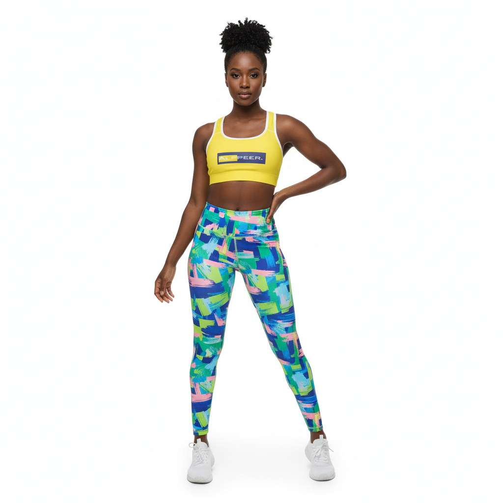 Patterned Leggings Look