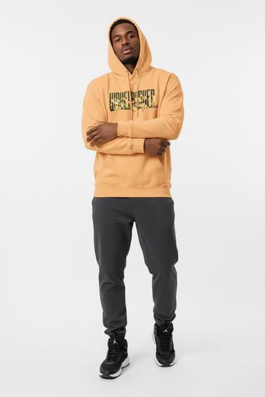 Peach Streetwear Look